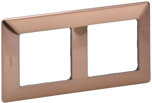 Рамка универсальная Legrand Valena Life 2-м. медь картинка